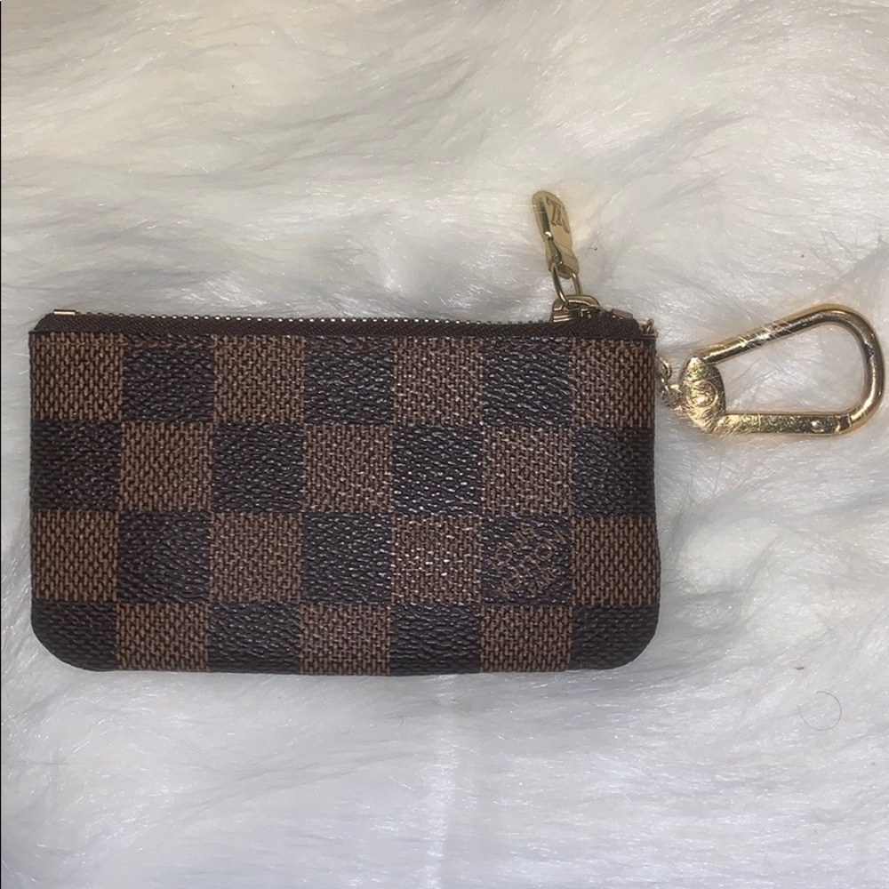 DAMIER LOUIS VUITTON AUTHENTIC KEY POUCH !!!!!!